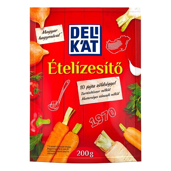 Ételízesítő DELIKÁT jódozott só 200g