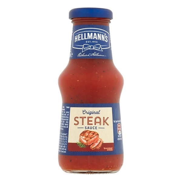 Üveges szósz HELLMANNS Steak 250ml