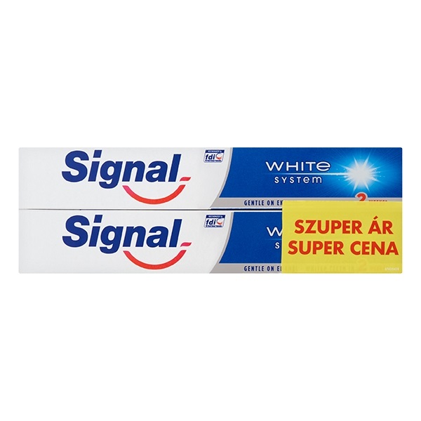 Fogkrém SIGNAL White System Duo 75ml