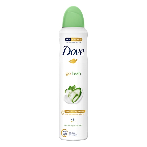 Izzadásgátló deo DOVE Go Fresh Cucumber 250ml