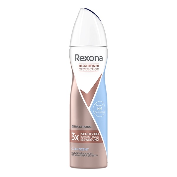 Izzadásgátló deo REXONA Maximum Protection Clean Scent 72h 150ml