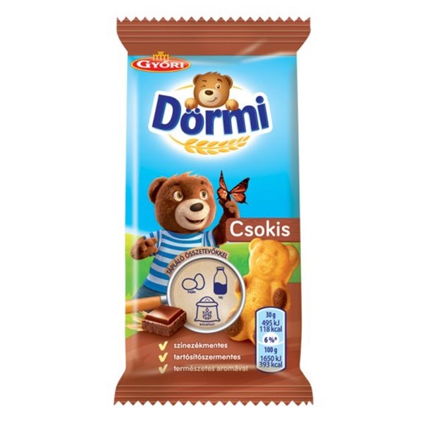 Piskóta GYŐRI ÉDES Dörmi csokoládés 30 g