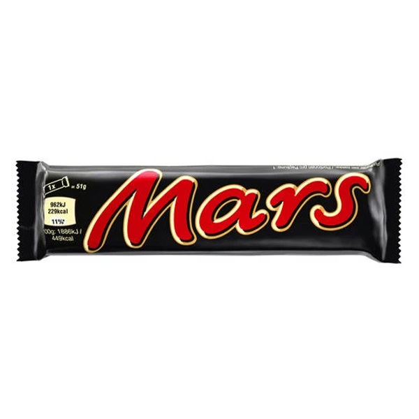Csokoládé MARS 51g