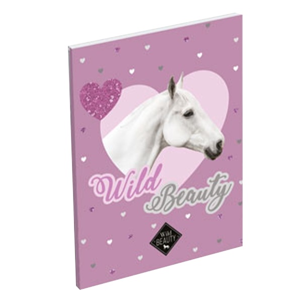 Notesz LIZZY CARD A/7 papírfedeles Wild Beauty Purply