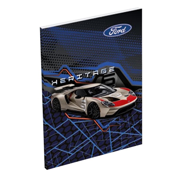 Notesz LIZZY CARD A/7 papírfedeles Ford Performance