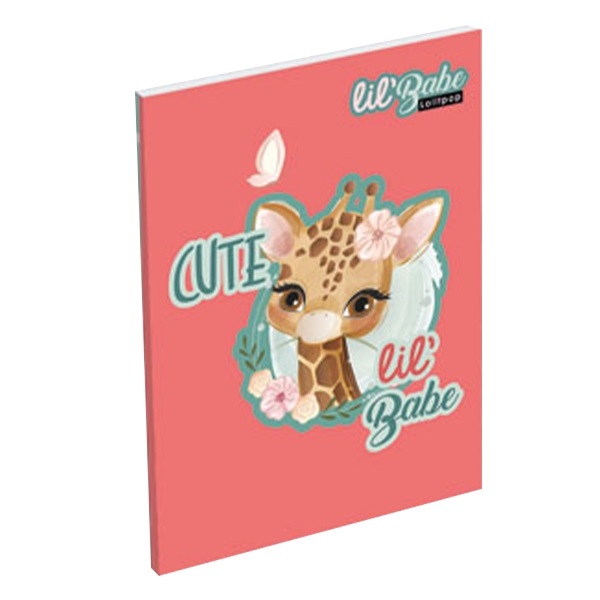 Notesz LIZZY CARD A/7 papírfedeles Lollipop Lil Babe