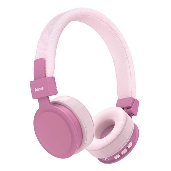 Headset vezeték nélküli HAMA Freedom Lit Bluetooth pink