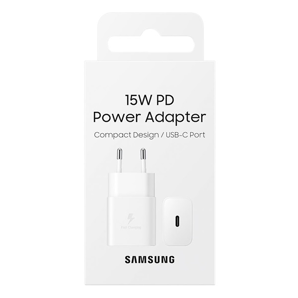Hálózati adapter SAMSUNG 15WD power USB-C port fehér