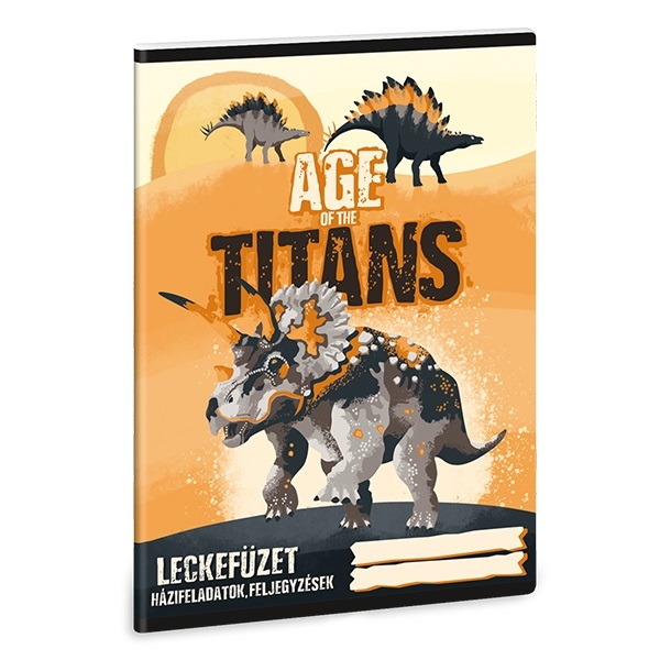 Leckefüzet ARS UNA A/5 32 lapos Age Of The Titans