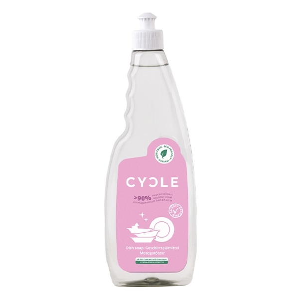 Mosogatószer CYCLE szenzitív illatmentes környezetbarát 500ml