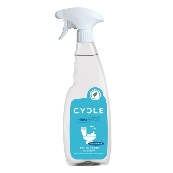 Toalett tisztító hab CYCLE levendula és menta környezetbarát 500ml