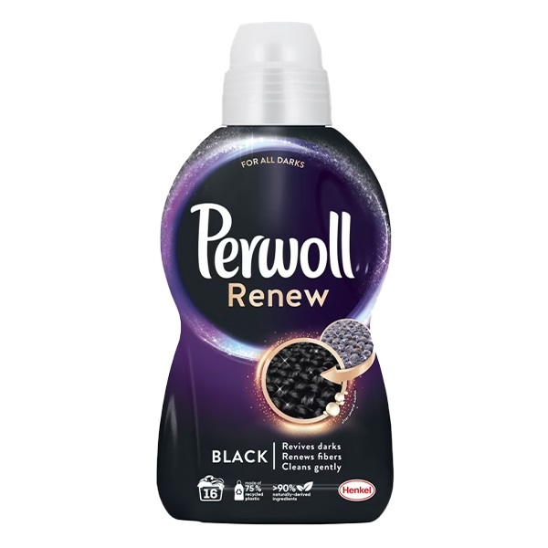 Folyékony mosószer PERWOLL Black 960 ml 16 mosás