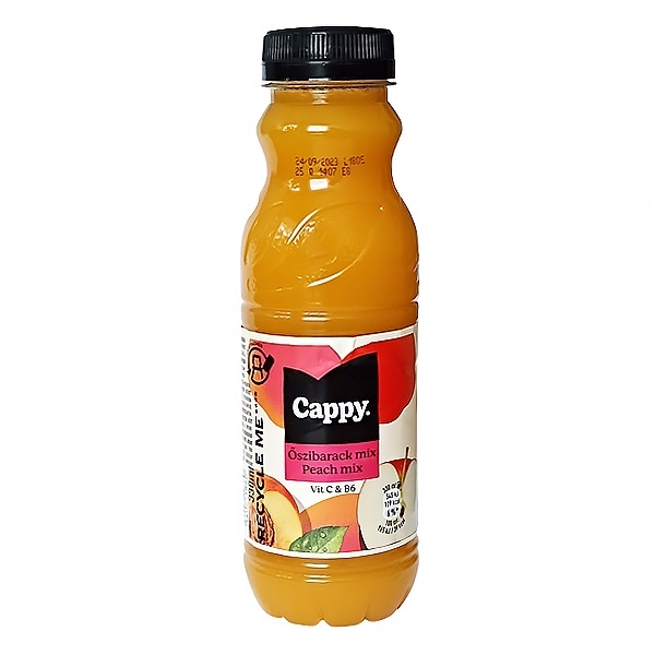 Gyümölcslé CAPPY Őszibarack mix 50%-os 0,33L